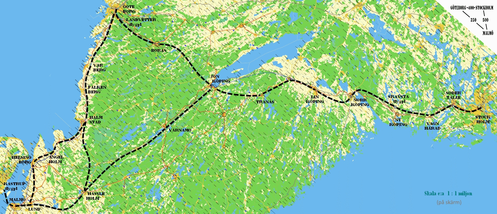 H�ghastighetsbanor