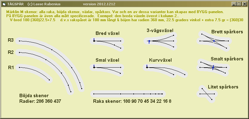 Märklin skensystem M